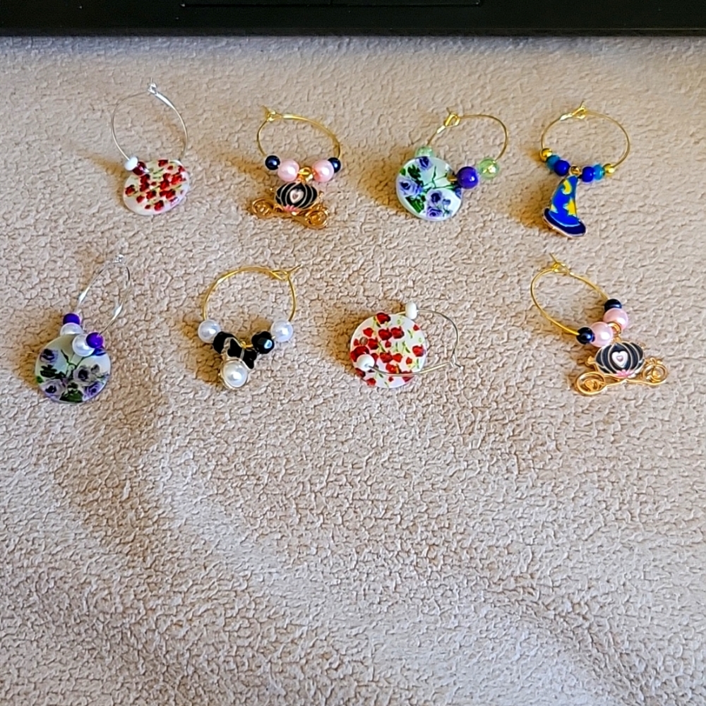 Wine Glass Charms